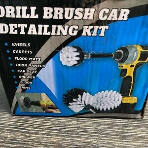 New 4 PCS Drill Brush Set Power Scrubber
Attachments Carpet Tile Grout Cleaning